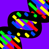 DNA molecule, illustration