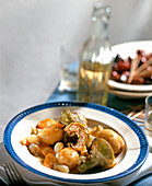 Carciofi alla Polita – Greek dish with potatoes and artichokes