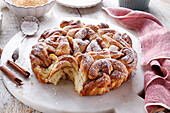 Zimt-Hefekuchen