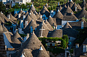 UNESCO World Heritage site Rione Monti trulli district in Alberobello, Puglia, Italy