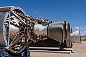 Rocket nozzles of a Titan II ICBM missile. National Museum of Nuclear Science. Albuquerque, New Mexico.