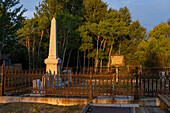 The historic Carter family cemetery in the Fort Bridger Historic Site in Wyoming.