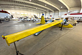 A Maupin Carbon Dragon converted to a motor glider in the Southwest Soaring Museum, Moriarty, New Mexico.