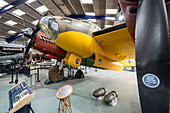 Pre-World War 2 Aircraft exhibition at the De Havilland Aircraft Museum in England