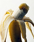 Eine angebissene Banane