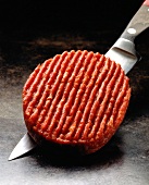 Raw beefburger
