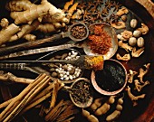 Selection of spices