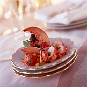 Lobster with caviar
