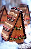A gingerbread house for Christmas