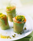 Leek and dill rolls