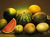Verschiedene Melonensorten
