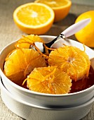 Oranges,oriental-style (topic :cooking today)