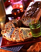 Artichoke and olive loaf