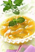 Apricot soup