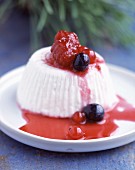 Brousse cheese with summer fruit