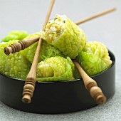 Cabbage sushi