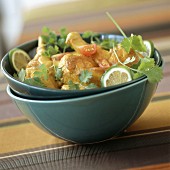 Curried chicken with lime