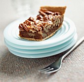 Pecan nut and toffee tart