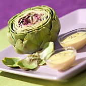 Artichoke with French dressing