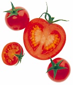 Sliced tomatoes