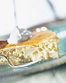 Pear and goat cheese pie
