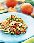 mushroom and vegetable salad