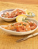 Sauteed gambas