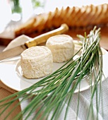 Goat's cheese with fresh chives