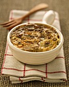 Munster cheese and cumin Clafoutis