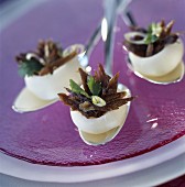 Turnip with duck confit