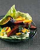 Liver and carrot salad