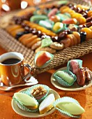 assorted marzipan sweets