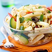 macaroni with vegetables