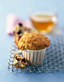 blueberry and oat muffins