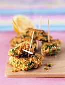 Chiken nuggets with oat flake breading
