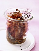 Preserved shallots with herbs