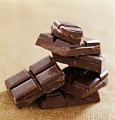 Squares of chocolate (topic : family meal)