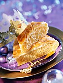 galette des rois flaky pastry and almond cake