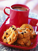 pumpkin and chocolate chip cookies (topic: pumpkins and squash)