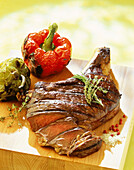 rib of beef with thyme and rosemary (topic: beef)