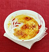 Creme Brulée mit Monbazillac-Dessertwein