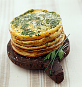 Omelette cakes( topic : in the open air)