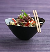 Chinese beef salad