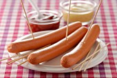 Sausages for hotdog