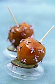rosemary toffee apples
