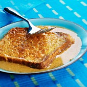 Welsh Rarebit (cheese on toast, Wales)