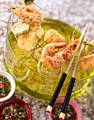 Prawn and vegetable tempura