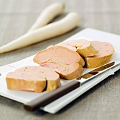 Foie gras slices