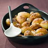 Potatoes with shallots