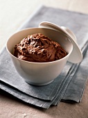 Grandmother's style chocolate mousse